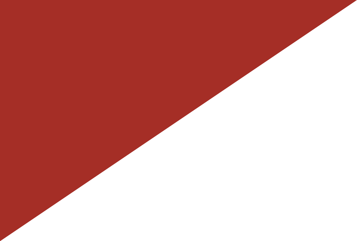 red rectangle with white triangle