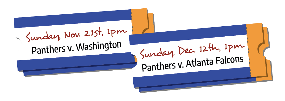 Enter to Win Panthers Tickets - Carolina Ale House